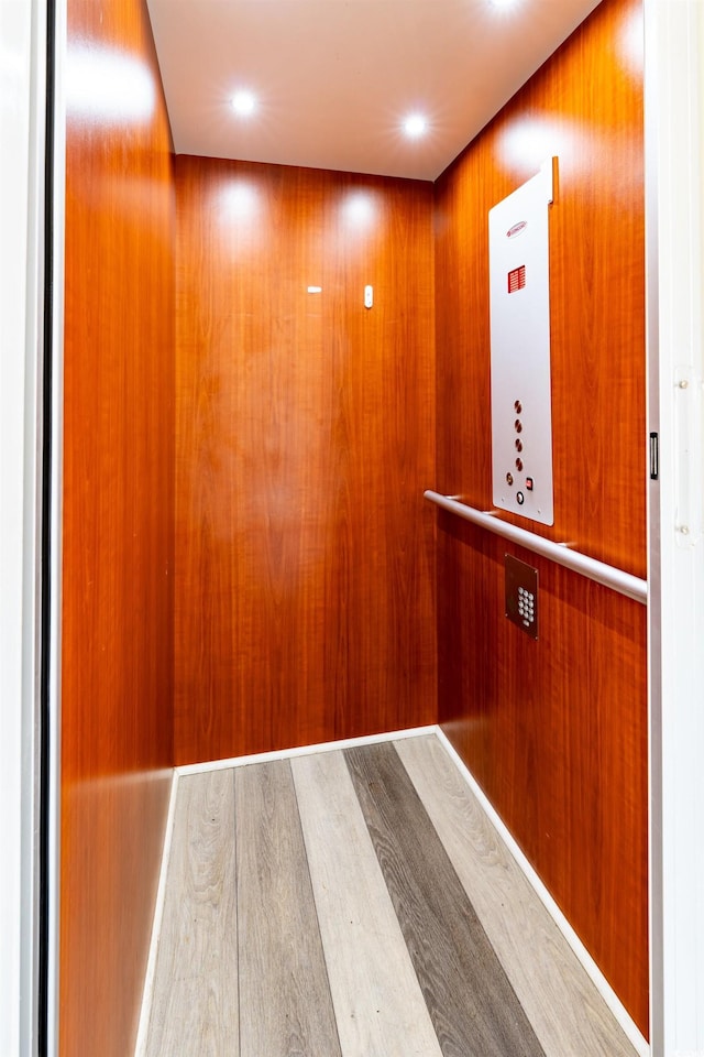 4302 Grande Harbour Blvd Unit 4302, Little River, SC 29566 - elevator featuring wood finished floors and recessed lighting