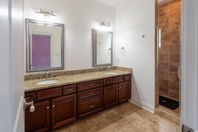 4302 Grande Harbour Blvd Unit 4302, Little River, SC 29566 - full bath with double vanity and a shower stall