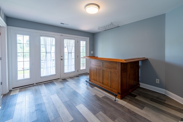 4302 Grande Harbour Blvd Unit 4302, Little River, SC 29566 - bar featuring french doors and wood finished floors