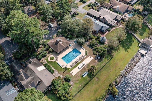 964 Oakwood Ln, Myrtle Beach, SC 29572 - aerial view of property's location with a pool