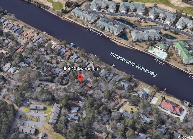 964 Oakwood Ln, Myrtle Beach, SC 29572 - aerial map of property and surrounding area