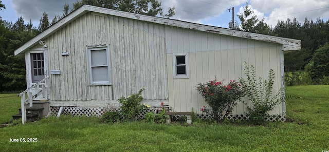 673 Brick Chimney Rd, Georgetown, SC 29440 - view of property exterior featuring a lawn