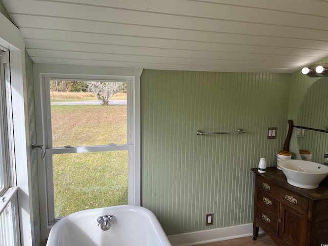 673 Brick Chimney Rd, Georgetown, SC 29440 - full bath featuring a soaking tub and vanity
