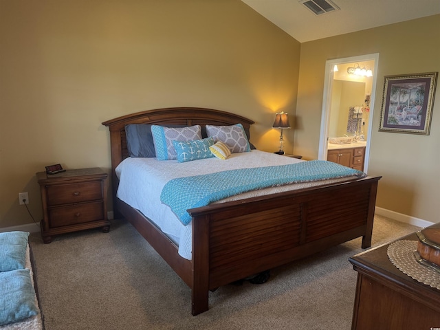 241 Carolina Crossing Blvd, Little River, SC 29566 - bedroom with light carpet and connected bathroom