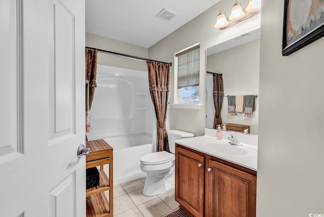 241 Carolina Crossing Blvd, Little River, SC 29566 - bathroom featuring vanity, tile patterned flooring, and shower / bath combo