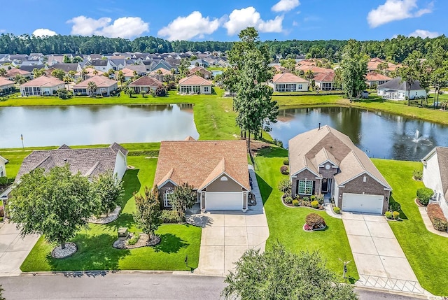 241 Carolina Crossing Blvd, Little River, SC 29566 - aerial perspective of suburban area featuring a nearby body of water