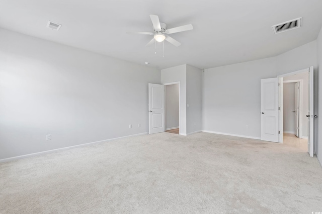 9051 Fort Hill Way, Myrtle Beach, SC 29579 - unfurnished room with ceiling fan and light colored carpet