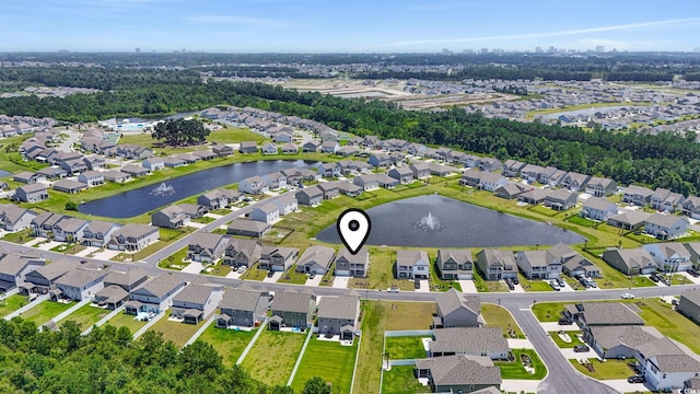 9051 Fort Hill Way, Myrtle Beach, SC 29579 - aerial view of property's location with nearby suburban area and a nearby body of water