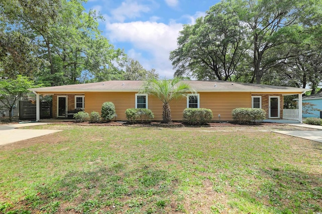 4233 Mica Ave, Little River, SC 29566 - single story home featuring a front lawn