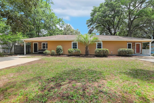 4233 Mica Ave, Little River, SC 29566 - single story home featuring a front lawn
