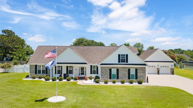 116 Olympus Ln, Conway, SC 29527 - view of front of property with a garage, driveway, and a shingled roof