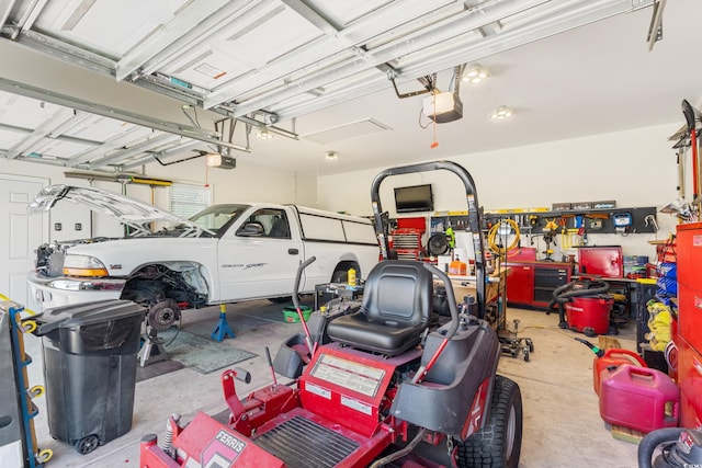 116 Olympus Ln, Conway, SC 29527 - garage featuring a garage door opener