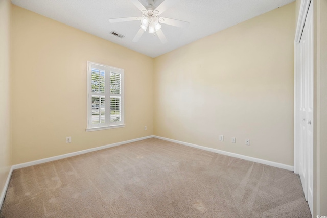 3484 Trailside Dr, Little River, SC 29566 - carpeted empty room with baseboards and a ceiling fan