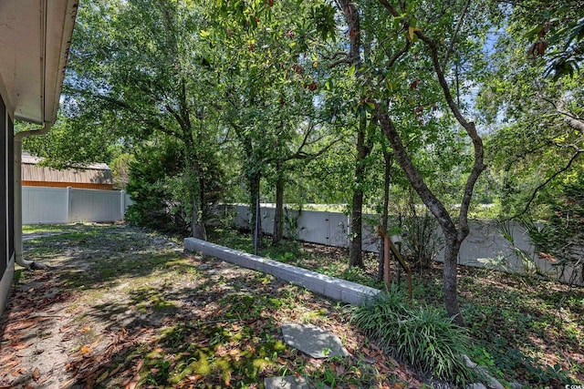 3484 Trailside Dr, Little River, SC 29566 - view of fenced backyard