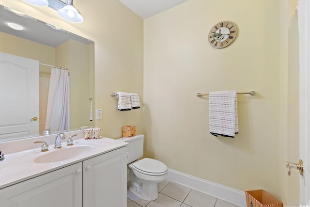 2180 Waterview Dr Unit 332, North Myrtle Beach, SC 29582 - bathroom featuring tile patterned floors, vanity, and curtained shower