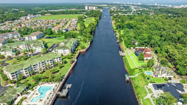 2180 Waterview Dr Unit 332, North Myrtle Beach, SC 29582 - aerial overview of property's location featuring a nearby body of water
