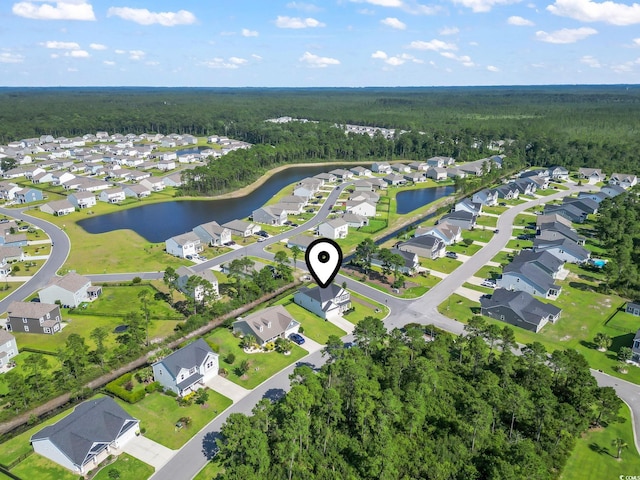 225 Astoria Park Loop, Conway, SC 29526 - aerial view of property and surrounding area featuring nearby suburban area and a nearby body of water