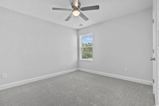 225 Astoria Park Loop, Conway, SC 29526 - spare room with carpet and a ceiling fan