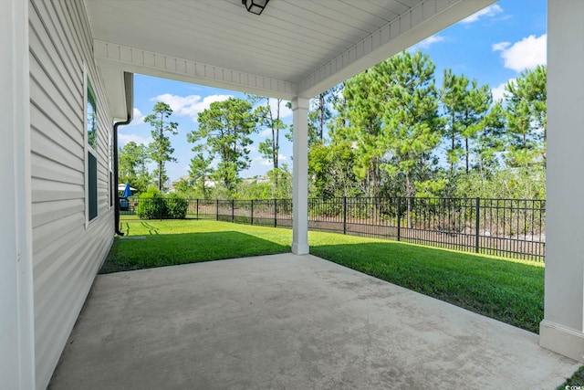 225 Astoria Park Loop, Conway, SC 29526 - fenced backyard featuring a patio area
