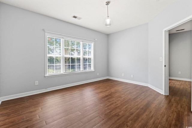 105 Ashley Park Dr Unit 2B, Myrtle Beach, SC 29579 - spare room featuring dark wood finished floors