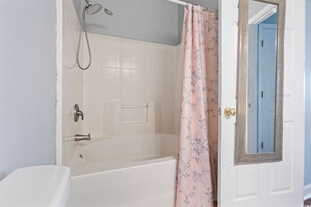 105 Ashley Park Dr Unit 2B, Myrtle Beach, SC 29579 - full bathroom featuring shower / bath combo and toilet