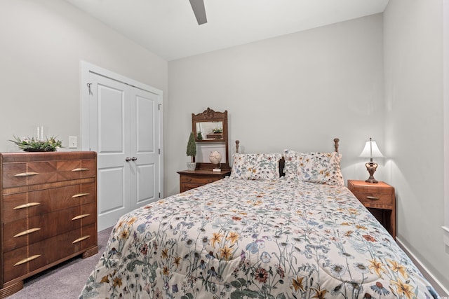 7405 Louisville Rd, Aynor, SC 29511 - carpeted bedroom featuring a ceiling fan