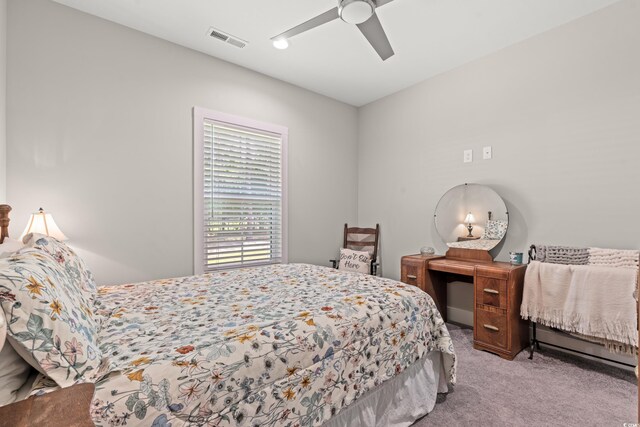 7405 Louisville Rd, Aynor, SC 29511 - bedroom with carpet and ceiling fan