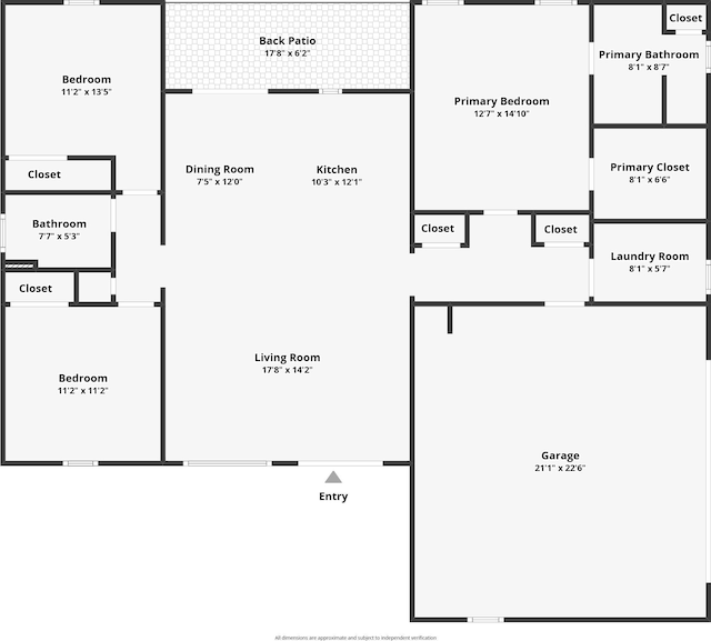 7405 Louisville Rd, Aynor, SC 29511 - view of floor plan / room layout