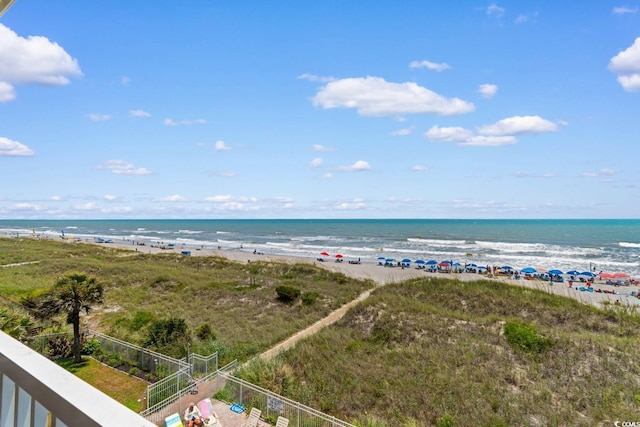 3217 S Ocean Blvd Unit 305, North Myrtle Beach, SC 29582 - water view featuring nearby beach