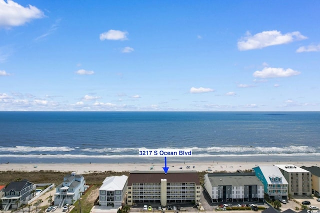 3217 S Ocean Blvd Unit 305, North Myrtle Beach, SC 29582 - water view with local beach