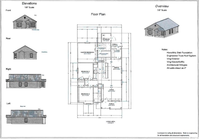5087 Marigold Rd, Conway, SC 29527 - view of home floor plan