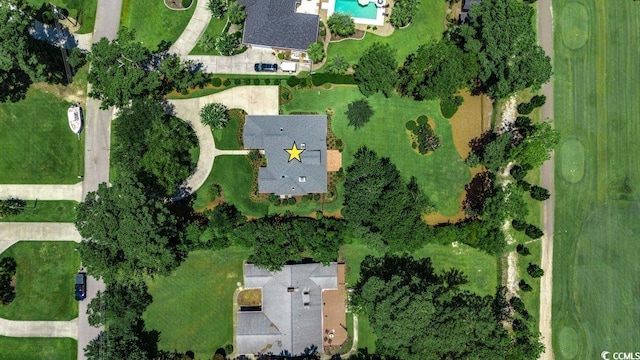 3535 Golf Ave, Little River, SC 29566 - aerial overview of property's location featuring a pool
