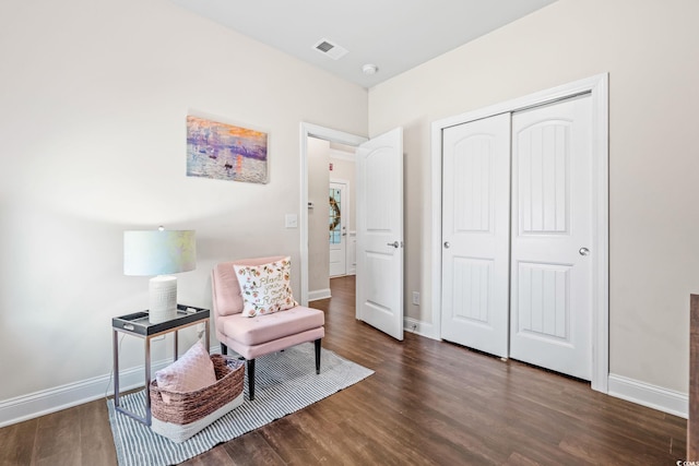 756 Culbertson Ave, Myrtle Beach, SC 29577 - sitting room featuring wood finished floors and baseboards