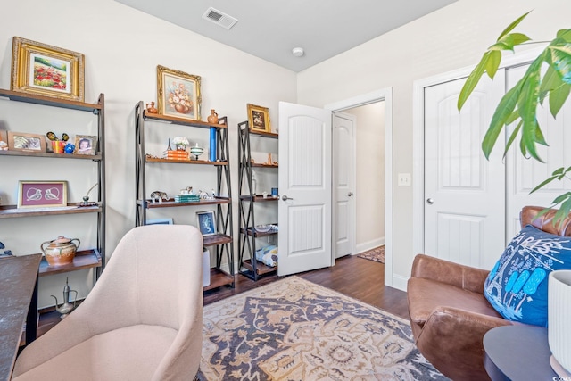 756 Culbertson Ave, Myrtle Beach, SC 29577 - home office featuring wood finished floors and baseboards