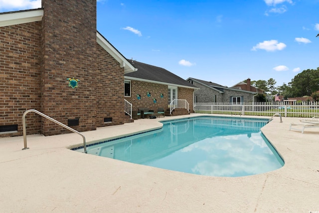 218 Lander Dr, Conway, SC 29526 - view of pool with a patio area and entry steps