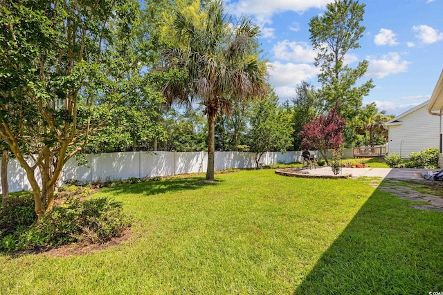 371 Sea Turtle Dr, Myrtle Beach, SC 29588 - fenced backyard with a patio