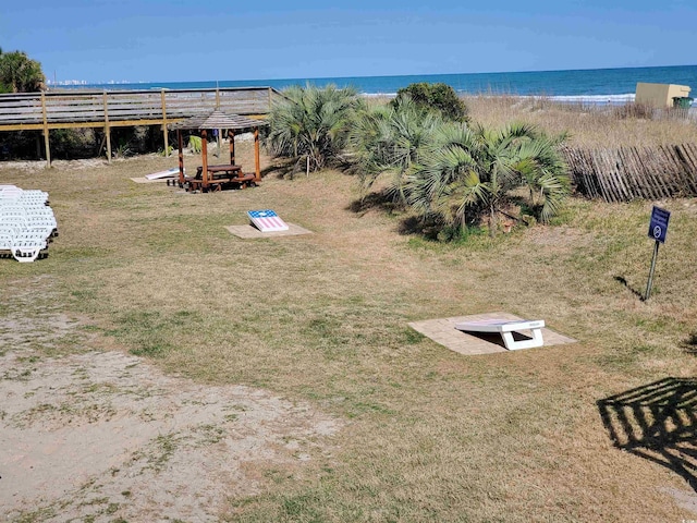6804 N Ocean Blvd Unit 1621, Myrtle Beach, SC 29572 - bird's eye view of a large body of water