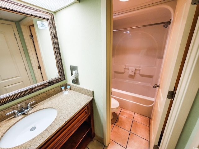 6804 N Ocean Blvd Unit 1621, Myrtle Beach, SC 29572 - bathroom featuring tile patterned flooring, vanity, and bathtub / shower combination