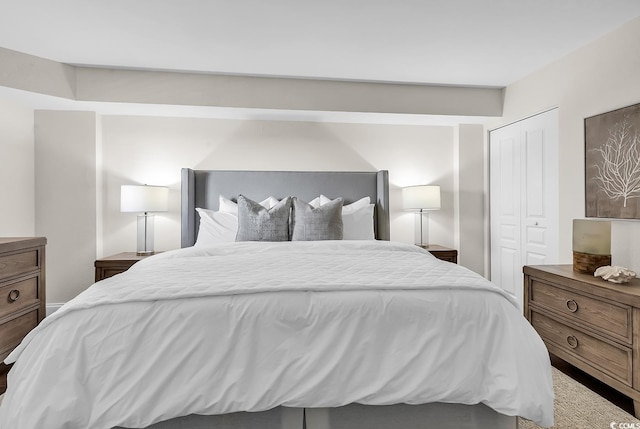 2701 S Ocean Blvd Unit 705, North Myrtle Beach, SC 29582 - bedroom featuring a closet