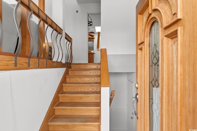 503 Plantation Dr, Surfside Beach, SC 29575 - view of staircase