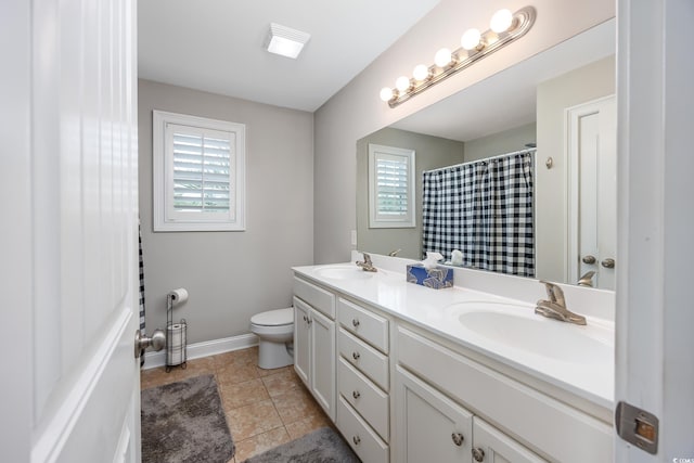 308 Millbrook Cir, Aynor, SC 29544 - bathroom featuring double vanity and curtained shower