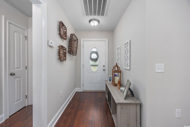 308 Millbrook Cir, Aynor, SC 29544 - entryway with dark wood-type flooring and baseboards