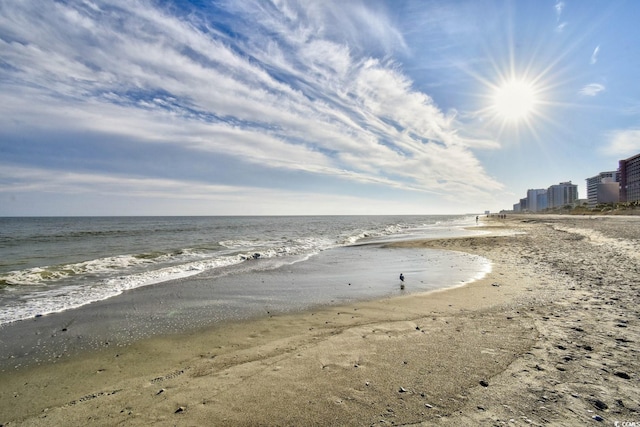 2001 S Ocean Blvd Unit 203, Myrtle Beach, SC 29577 - water view featuring nearby beach