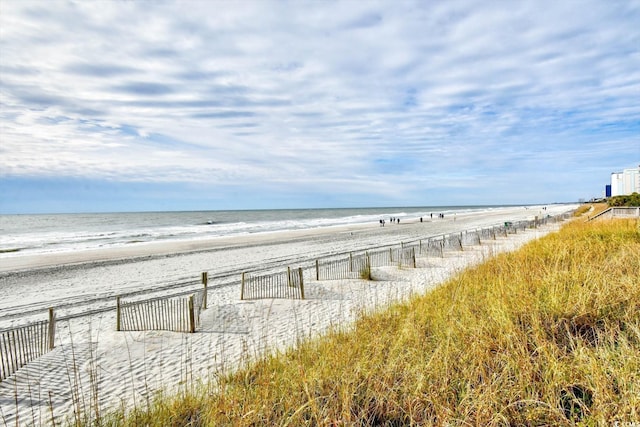 2001 S Ocean Blvd Unit 203, Myrtle Beach, SC 29577 - water view featuring local beach