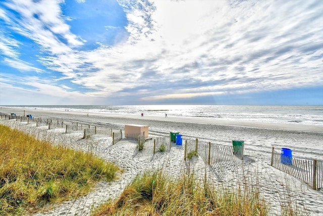 2001 S Ocean Blvd Unit 203, Myrtle Beach, SC 29577 - water view featuring local beach