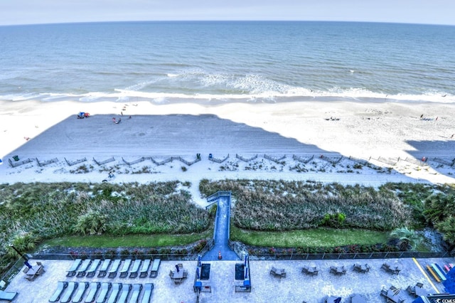 2001 S Ocean Blvd Unit 203, Myrtle Beach, SC 29577 - drone / aerial view of extended coastline
