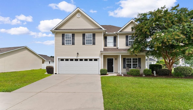 569 Ramblewood Cir, Little River, SC 29566 - traditional-style house with concrete driveway and a garage