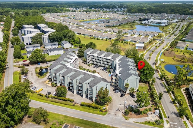 1101 Possum Trot Rd Unit A301, North Myrtle Beach, SC 29582 - bird's eye view of a nearby body of water and apartment complex / building