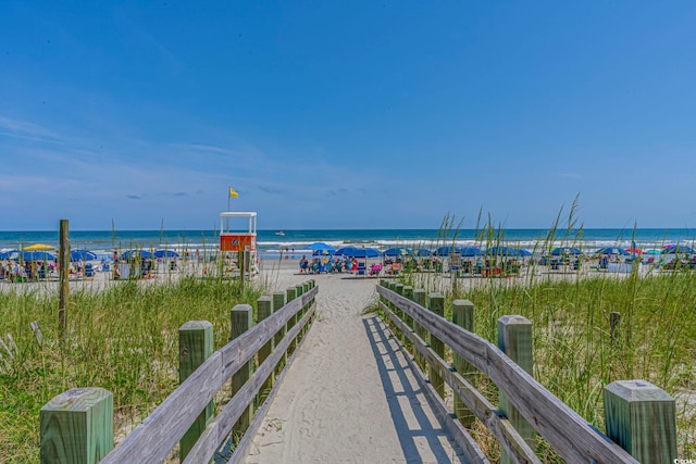 1101 Possum Trot Rd Unit A301, North Myrtle Beach, SC 29582 - water view with nearby beach