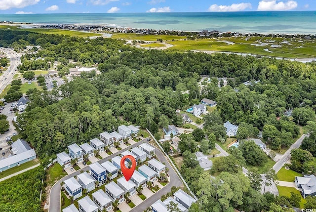202 Clam Digger Loop, Pawleys Island, SC 29585 - view of property location featuring a large body of water and nearby suburban area